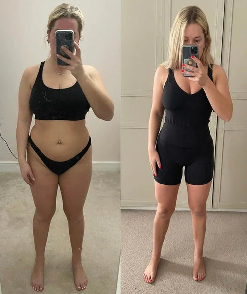 Draen before-after silhouette